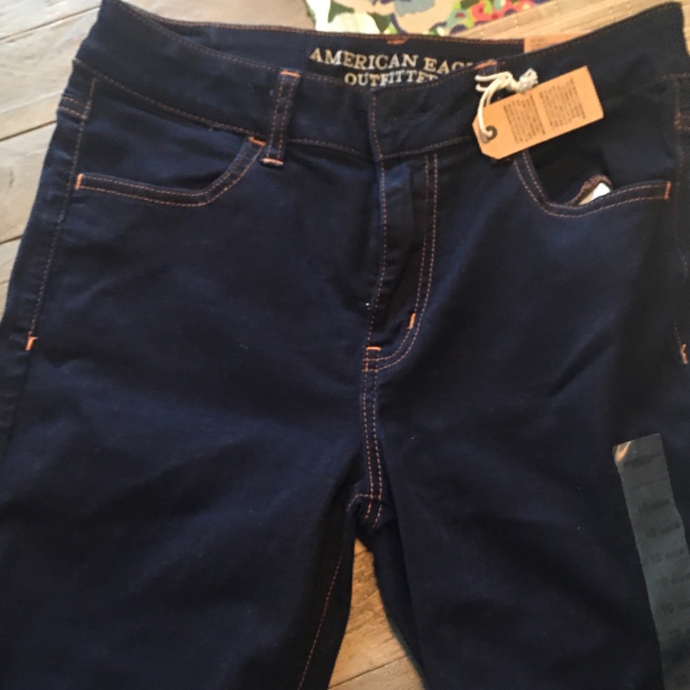 NWT American Eagle Dark Wash Jeggings